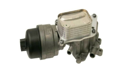 Radiator racire ulei motor, termoflot Peugeot 207/207 RC, 02.2006-10.2013, motor 1.6 THP, 110/128 kw, benzina, 63x95x46 mm, cu carcasa filtru, din aluminiu
