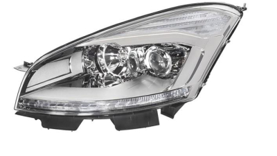 Far Citroen C4 Picasso (Ua/Ud), 09.2010-06.2013, partea Stanga, xenon; cu sistem iluminat in curba; cu lumina de zi; D1S+H21W+H6W+H7+HY21W; electric; cu bec descarcare in gaz; cu transformator; cu motor; cu becuri, HELLA