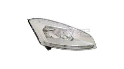 Far Citroen C4 Picasso (Ua/Ud), 09.2010-06.13, Electric, tip bec H1+H7, cu motoras, omologare ECE, semnalizare alba , 6206V1; 9673099580, Dreapta
