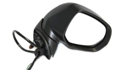Oglinda exterioara Citroen C4 Picasso (Ua/Ud) 10.2006-06.2013, partea stanga View Max crom convex carcasa neagra reglare electrica cu incalzire, 7pini