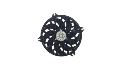 GMV radiator electroventilator Citroen C5, 2000-2008, Citroen C8, 2002-, Fiat Ulysse, 2002-2012, Peugeot 807, 2002-, dimensiune 300W/385mm, cu 2 pini, plastic, Aftermarket