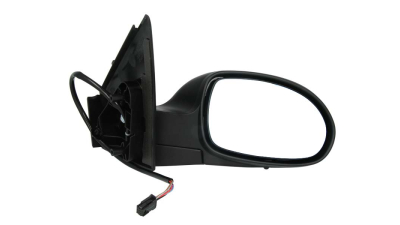 Oglinda exterioara Citroen C5 (Dc/De/Rc/Re), 03.2001-01.2008, Dreapta, Albastra, electrica, carcasa neagra, Convex, View Max, 2332527M