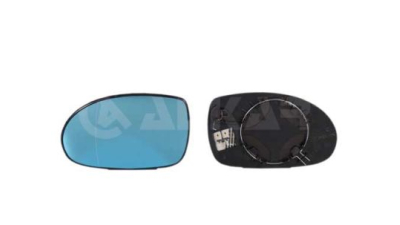 Geam oglinda Citroen C5 (Rc/Re), 10.2004-01.2008, Citroen C6 (Td), 09.2005-12.2012, DS5, 09.11-, Dreapta, Albastra, incalzire, Convex, BestAutoVest 00008151EV; 8151EV 2332551E
