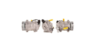 Compresor aer conditionat Citroen C5, 2000-2008, C5 (RD/TD), 2008-, motorizare 1.8/2.0, benzina si 1.6 HDI, diesel, rola curea 119 mm, 6 caneluri, tip Sanden: SD7C16