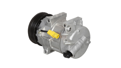 Compresor aer conditionat Citroen C5, 2000-2008; C5 (RD/TD), Citroen 2008-, motor 2.0 HDI/2.2 HDI, diesel; Citroen C6, 2005-2012, motor 2.2 HDI, diesel, rola curea 119 mm, 6 caneluri, tip Sanden: SD7C16