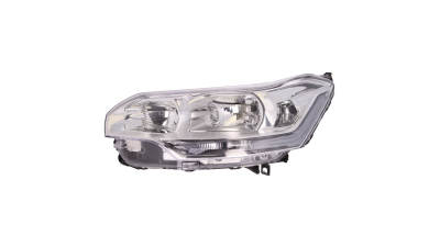 Far Citroen C5, 01.2008-09.2010, partea Stanga, cu lumini pt curbe, cu lumini de zi, tip bec H1+H7+H7, fara motoras, electric, Depo