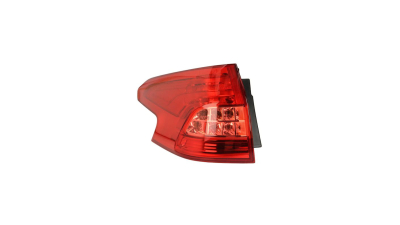 Stop spate lampa Citroen C5, 01.2008- model BREAK, Combi, partea Stanga, partea exteRioara, tip bec LED+P21/5W+P21W, cu suport becuri, Varroc