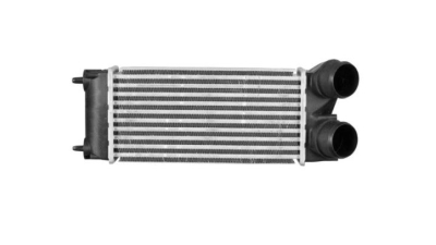 Intercooler Peugeot 308, 07.2009-, 5008, 07.2009-2016, motor 1.6/1.6 THP, benzina, cutie manuala, cu/fara AC, aluminiu brazat/plastic, 300x147x76 mm, 
