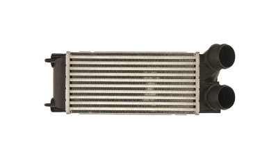 Intercooler Peugeot 308, 09.2007-, motor 1.6 88kw, 1.6 THP 103/110kw, benzina, cu/fara AC, aluminiu brazat/plastic, 300x150x80 mm, Valeo, 