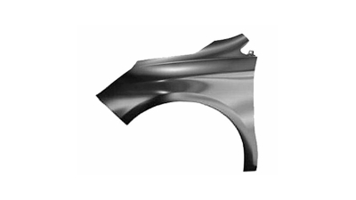 Aripa fata Citroen C4 (B7), 09.2010-, parte montare stanga, 233801-J, Aftermarket