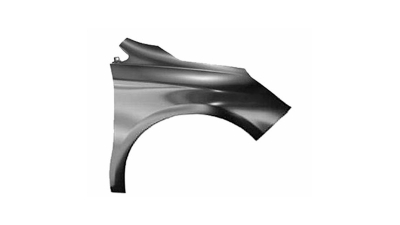 Aripa fata Citroen C4 (B7), 09.2010-, parte montare dreapta, 233802-J, Aftermarket
