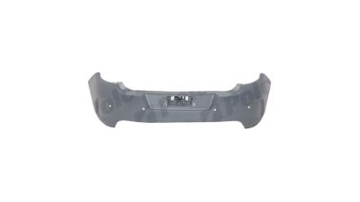 Bara spate Citroen C4 (B7) 09.2010-, Grunduita, cu gauri pentru senzori parcare, 7410NN