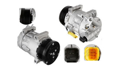 Compresor aer conditionat Citroen C4 Picasso, 2006-2013, C5 (RD/TD), 2008-, DS4, 2011-2015, motorizare 2.0 HDI, diesel, rola curea 119 mm, 6 caneluri, tip Sanden: SD7C16
