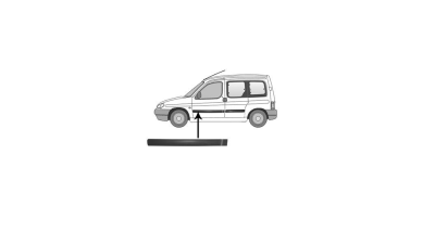 Bandou usa Citroen Berlingo (G_/MF) 1999-02.2008 Usa Fata Stanga Negru 8545H1