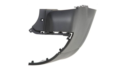 Flasc bara spate Citroen Berlingo, 02.2008-06.2012, Peugeot Partner 03.2008-06.2012, parte montare dreapta, colt, parte inferioara, negru, pentru sasiu lung cu 2 usi, 235298-4, Aftermarket