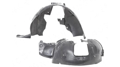 Carenaj aripa interioara, aparatori noroi Peugeot Partner, 03.2008-06.2012; Partner, 06.2012-, Citroen Berlingo (7), 02.2008-06.2012; Berlingo (7), 06.2012-, fata, Stanga, polipropilena (PP/PPE)