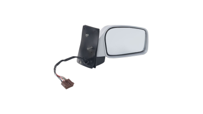 Oglinda exterioara Citroen Evasion (22/U6), 01.1994-06.2002, Fiat Ulysse (220), 06.1994-07.2002, Lancia Zeta (220), 04.1994-03.2002, Peugeot 806 (221/224/222/A/B), 06.1994-07.2002, Dreapta, Crom, electrica, incalzire, carcasa neagra, Convex, BestAutoVest
