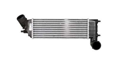 Intercooler Peugeot 807, 08.2002-, Citroen C8, 04.2002-2014, motor 2.0 HDI 80kw, 2.2 HDI 94kw, diesel, cutie manuala, cu/fara AC, aluminiu brazat/plastic, 376x134x65 mm, 