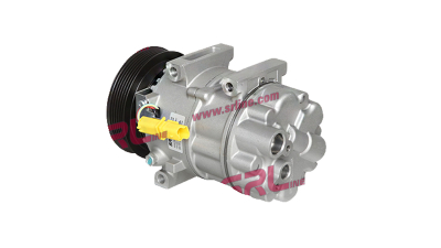 Compresor aer conditionat Lancia Phedra, 2002-2010, motorizare 2.0 JTD/2.2 JTD/2.2 MultiJet, diesel, rola curea 119 mm, 6 caneluri, tip Sanden: SD7V16