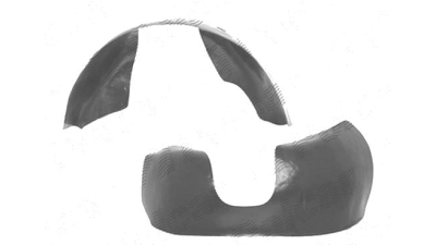 Carenaj roata Citroen C15 1989-12.1999, partea Dreapta, Spate, 2390FP-5
