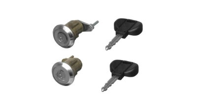 Set yale inchidere Citroen C15 (Vd)/ Visa, 06.1984-12.99, cu chei, cu 2 butuci blocare usa, stanga/dreapta, fata,