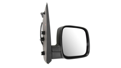 Oglinda exterioara Citroen Nemo (Aa), 10.2007-, Fiat Fiorino/Qubo 10.2007 -, Peugeot Bipper 10.2007 - Dreapta, electrica, incalzire, carcasa prevopsita, grunduita, Convex, View Max, 735460567; 735480199; 8153VH 2391524M