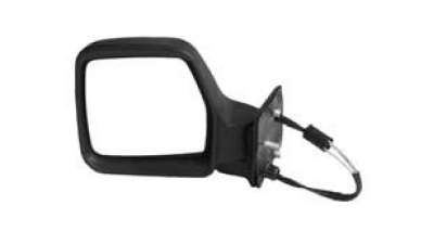 Oglinda exterioara Peugeot Expert (222/223/224), 01.1994-01.2007, Citroen Jumpy (U6U), 10.1995-01.2007, Fiat Scudo (220), 01.1995-02.2007, Stanga, Crom, manuala,prin cablu, Fara incalzire, carcasa neagra, Convex, BestAutoVest 00008148NT; 8148KF; 8148NJ; 8