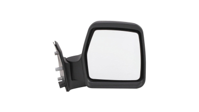 Oglinda exterioara Peugeot Expert (222/223/224), 01.1994-01.2007, Citroen Jumpy (U6U), 10.1995-01.2007, Fiat Scudo (220), 01.1995-02.2007, Dreapta, Crom, manuala, carcasa neagra, Convex, BestAutoVest 239552-E