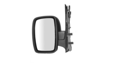 Oglinda exterioara Citroen Jumpy, Fiat Scudo, Peugeot Expert, 02.2007-, Stanga, Crom, manuala,prin cablu, Fara incalzire, carcasa neagra, Convex, View Max, 1488681898; 8153 GC; 8153K1 2396511M