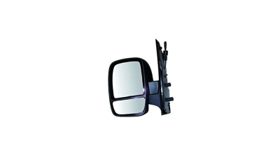 Oglinda exterioara Citroen Jumpy, Fiat Scudo, Peugeot Expert, 02.2007-, Stanga, Crom, manuala,prin cablu, Fara incalzire, carcasa neagra, Impartit, BestAutoVest 8152G2; 8153K1; 8153R2 2396512E