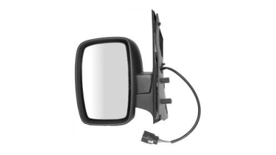 Oglinda exterioara Citroen Jumpy, Fiat Scudo, Peugeot Expert, 02.2007-, Stanga, Crom, electrica, incalzire, carcasa neagra, Convex, View Max, 8153 L7; 9467193088 2396514M