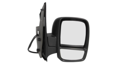 Oglinda exterioara Citroen Jumpy, Fiat Scudo, Peugeot Expert, 02.2007-, Dreapta, Crom, electrica, incalzire, carcasa neagra, Impartit, View Max, 8153 K7; 9467188088 2396527M