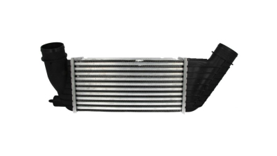 Intercooler Peugeot 807, 06.2006-, Expert, 11.2006-2016, motor 2.0 HDI 88/100kw, diesel, cutie manuala, cu/fara AC, aluminiu brazat/plastic, 300x155x80 mm, Behr/Hella, 