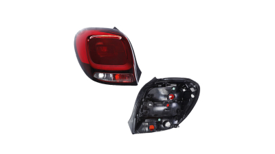 Stop spate lampa Citroen C1, 06.2014-, partea stanga, cu lampa de ceata spate si cu sport becuri, AL (Automotive Lighting)