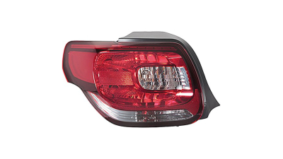Stop spate lampa Citroen DS3, 03.2010-, partea dreapta, cu lumina de mers inapoi si fara suport becuri, Depo