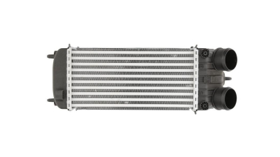 Intercooler Citroen DS3, 03.2010-2015, motor 1.6 THP 115kw, benzina, aluminiu brazat/plastic, 300x159x81 mm, Behr/Hella, 