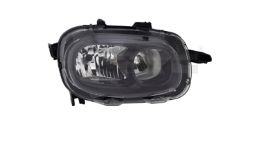 Far CITROEN C3, 11.2016-, partea Dreapta, TYC, tip bec H7+H7; electric; cu motor; halogen
