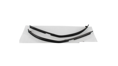 Spoiler bara fata CITROEN C3, 11.2016-, partea stanga+dreapta, textura; complet; inferior
