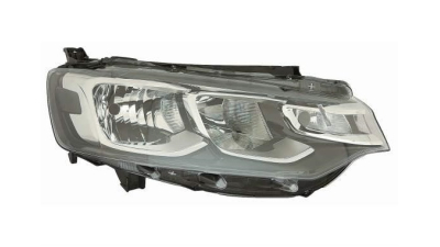 Far Citroen C-Elysee, 01.2017-, partea Dreapta, H1+H7+PY21W+W5W; electric; fara motor, DEPO