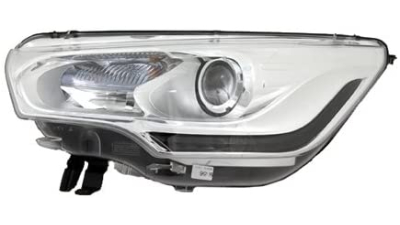 Far Citroen Ds4, 06.2011-, partea Dreapta, bi-xenon; D1S; electric; lucas fumuriu; cu bec descarcare in gaz; cu transformator; cu motor, MAGNETI MARELLI (AL - AUTOMOTIVE LIGHTING)