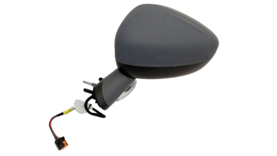 Oglinda exterioara Citroen Ds4, 2012-, Stanga, reglare electrica; grunduita; incalzita; geam convex; cromat; pliere electrica; cu semnalizare; brat oglinda grunduit, cu lumini pozitie/semnalizare