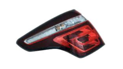 Stop spate lampa Citroen Ds5, 09.11-, omologare ECE, spate, cu suport bec, interior, negru, cu led, 9803167980, Dreapta