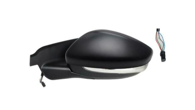 Oglinda usa exterioara Citroen C4 Cactus, 03.2018-, partea Stanga, reglare electrica; grunduit; incalzit; sticla convexa; geam cromat; 6 gauri / 6 pini; cu Lucas, View Max