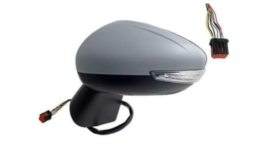 Oglinda usa exterioara Citroen C3 Aircross, 10.2017-, partea Stanga, reglare electrica; grunduit; incalzit; sticla convexa; geam cromat; 10 gauri / 6 pini; cu Lucas, View Max