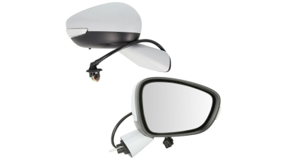 Oglinda exterioara Citroen C4 Picasso, 06.2013-, Dreapta, reglare electrica; grunduit; incalzita; geam convex; cromat; senzor temperatura; 8 pini; cu semnalizare, View Max