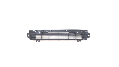 Grila bara fata Citroen Berlingo (7_), 2015-, Peugeot Partner, 2015-, parte montare centrala, cu gauri senzori parcare, 23U127-5, Aftermarket