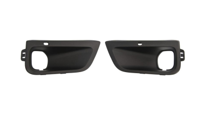 Grila bara Citroen Berlingo, 06.2018-, Peugeot Partner/Rifter, 06.2018-, Fata, partea Stanga+Dreapta, gauri proiectoare, Aftermarket