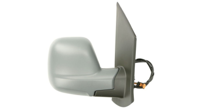Oglinda usa exterioara Citroen Berlingo, 06.2018-, Opel Combo/Life, 09.2018-, Peugeot Partner/Rifter, 06.2018-, partea Dreapta, reglare electrica; grunduit; incalzit; sticla convexa; geam cromat; Senzor de temperatura; 10 gauri / 5 pini, View Max
