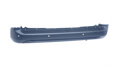 Bara spate Citroen BERLINGO, 06.2018-; Multispace, VAN; Opel COMBO/LIFE, 09.2018-, Peugeot PARTNER/RIFTER, 06.2018-, cu gauri pentru Senzori de parcare (PDC); grunduit, Texturat, model Multispace, VAN