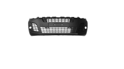Bara fata CITROEN JUMPY, 06.2016-, Peugeot EXPERT, 06.2016-,cu gauri pentru Senzori de parcare (PDC); negru; cu gaura pentru lampa de ceata